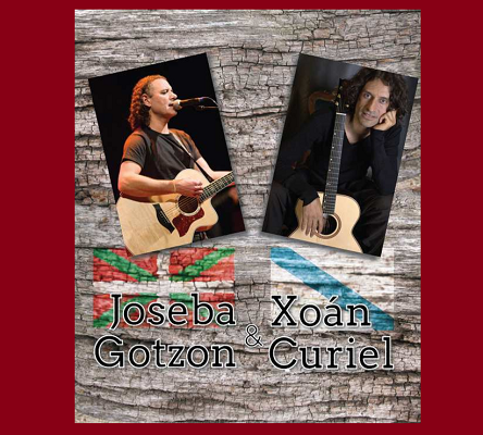 Concert poster for Joseba Gotzon and Xoan Curiel